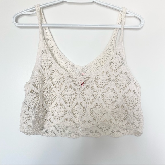 H&M Cotton Crochet Crop Top - Picture 3 of 3